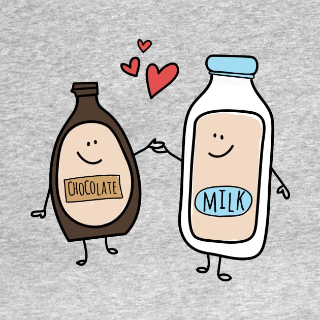 Better Together for Chocolate Milk Drinkers by cottoncanvas